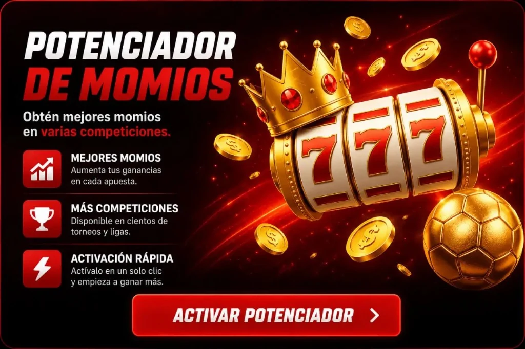 Potenciador de Momios Betbus: mejores momios, mas competiciones y activacion rapida en un clic.
