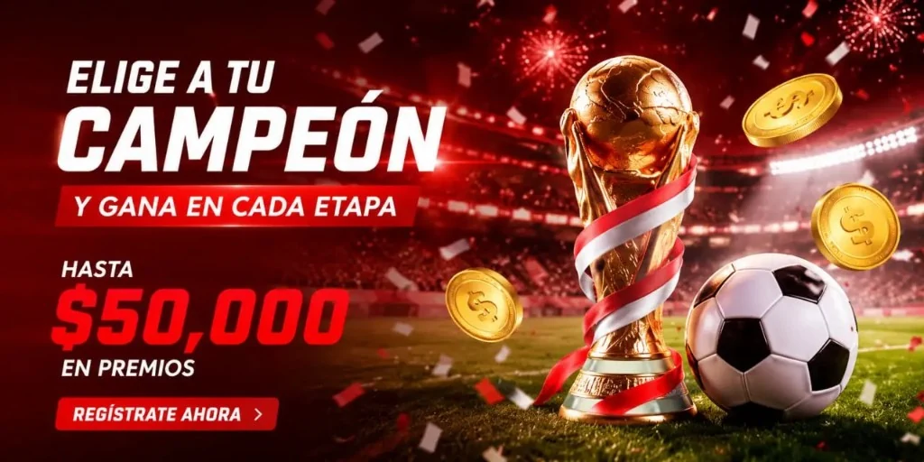 Campana Betbus: elige campeon y gana hasta $50,000 en premios en Mexico